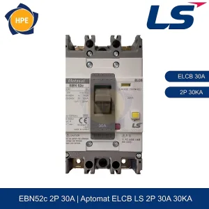 Aptomat chống giật ELCB EBN52c 2P 30A 30kA