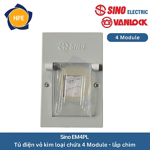 Tủ điện âm tường Sino EM4PL