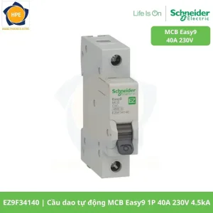 EZ9F34140 Cầu dao tự động MCB Easy9 1P 40A 230V 4.5kA
