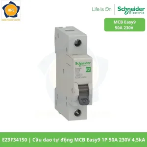 EZ9F34150 Cầu dao tự động MCB Easy9 1P 50A 230V 4.5kA
