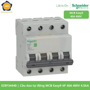 EZ9F34440 Cầu dao tự động MCB Easy9 4P 40A 400V 4.5kA