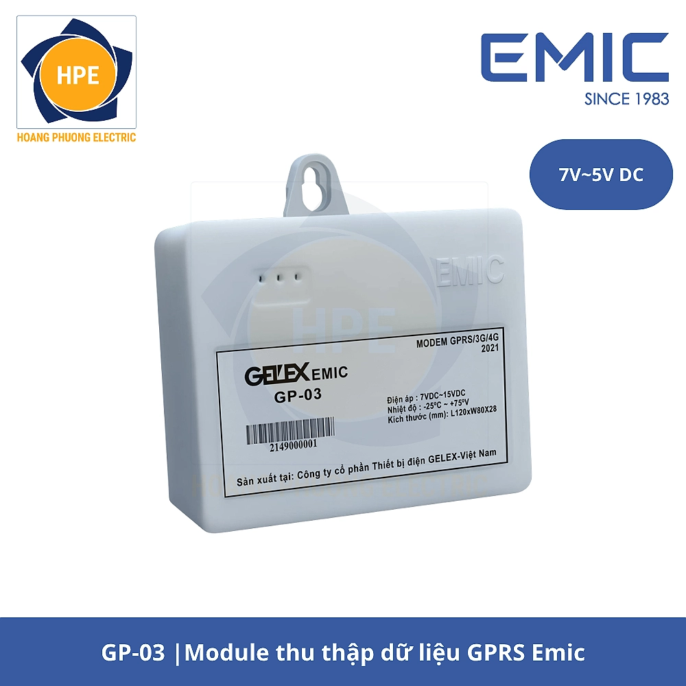 Module thu thập dữ liệu GPRS Emic GP-03