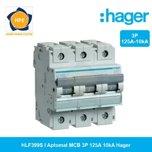 HLF399S - Aptomat MCB 3P 125A 10kA Hager