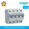 HLF490S - Aptomat MCB 4P 100A 10kA Hager