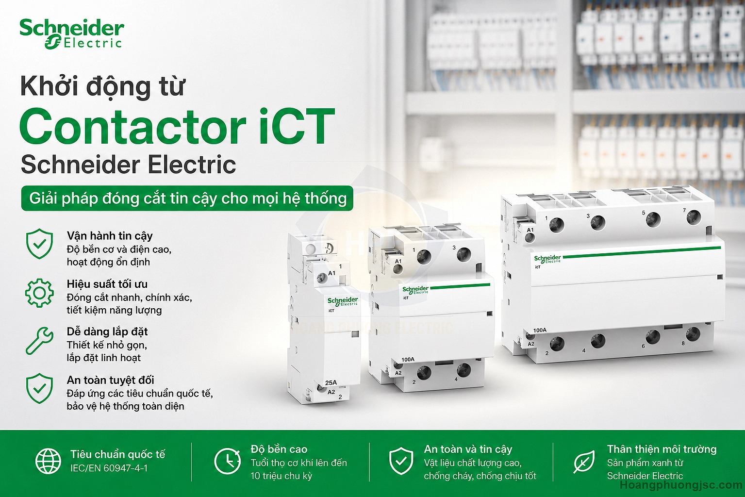Khởi động từ Contactor iCT Schneider