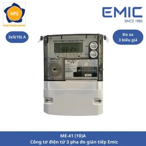 Công tơ điện tử 3 pha đo gián tiếp ME-41 (10)A