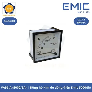 Đồng hồ kim đo dòng điện Emic 5000/5A