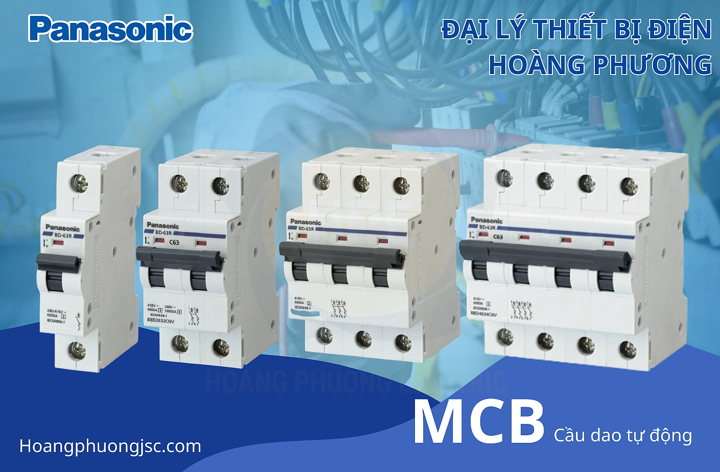 aptomat MCB panasonic chính hãng