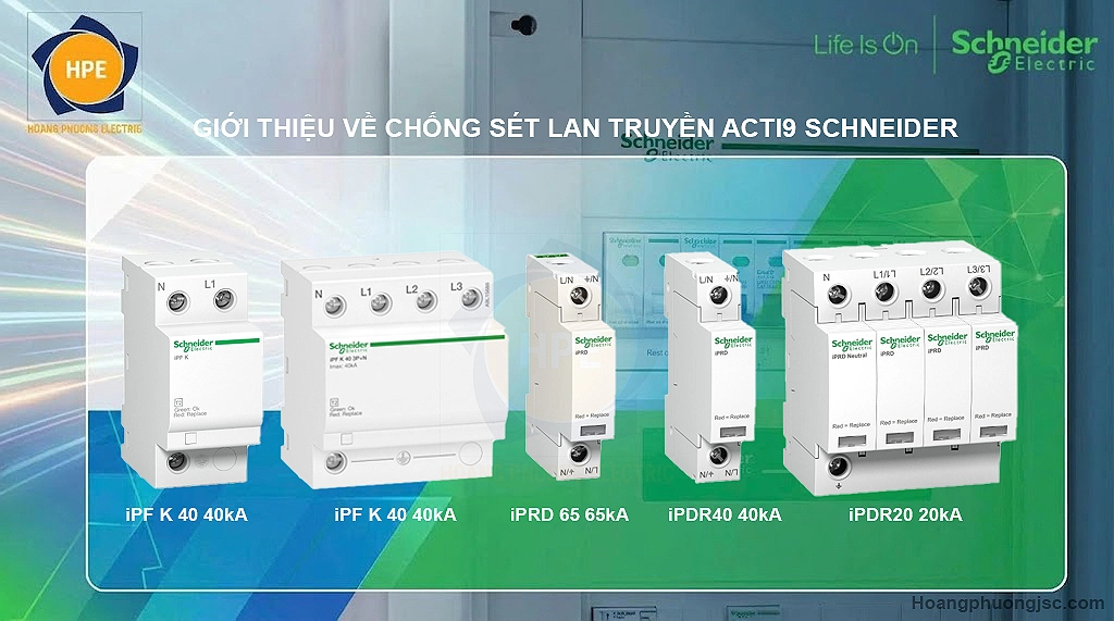 chống sét lan truyền acti9 schneider