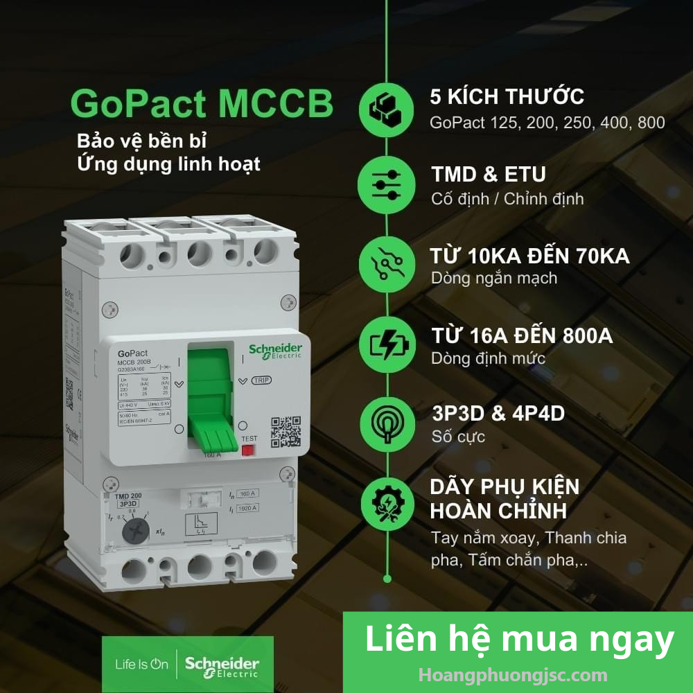 Aptomat GoPact MCCB 