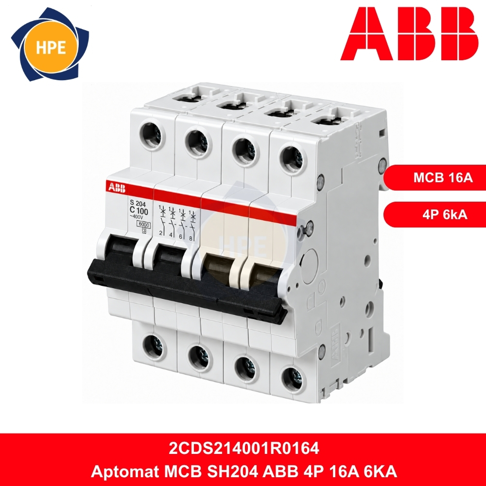Aptomat ABB 4P 16A 6kA