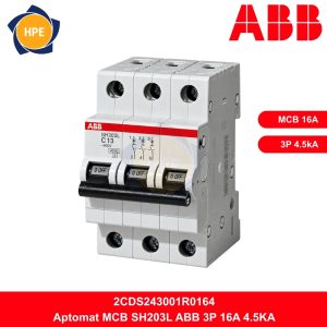 Aptomat ABB 3P 16A 4.5kA