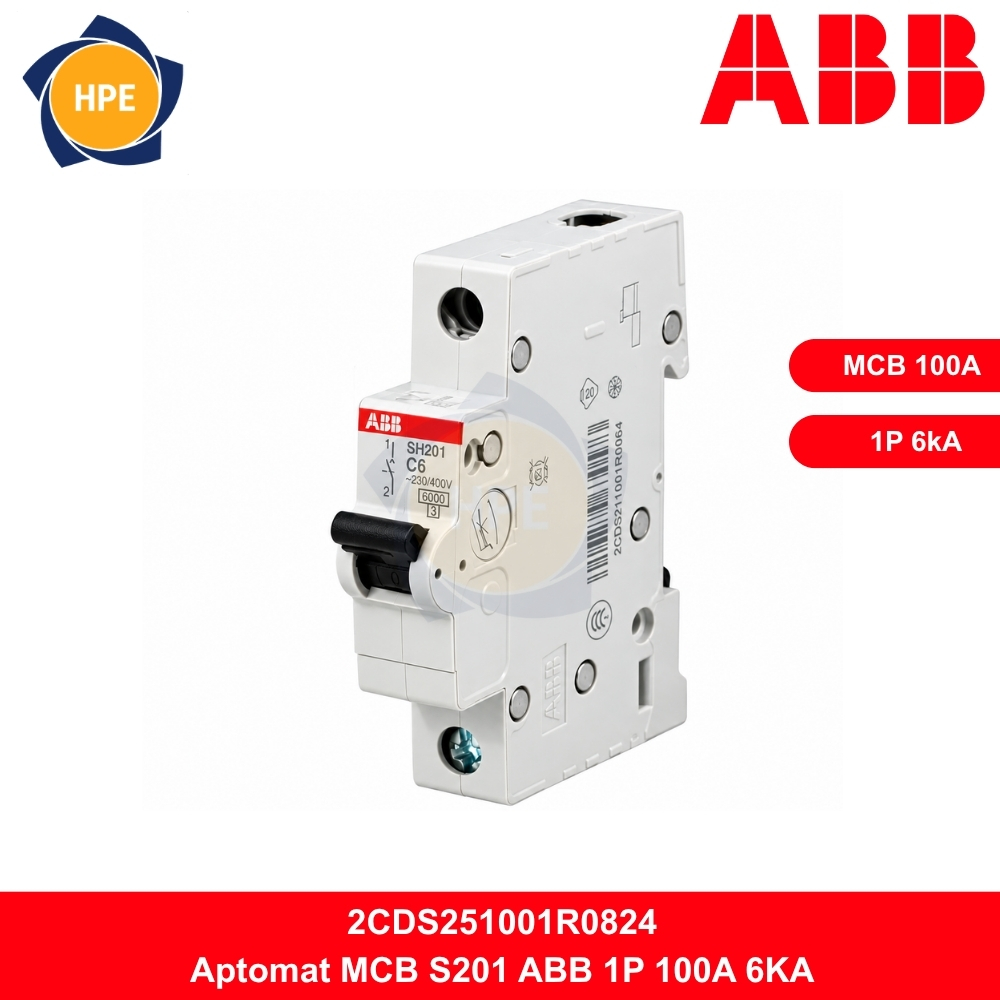Aptomat ABB 1P 100A 6kA