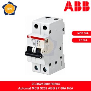 Aptomat ABB 2P 80A 6kA