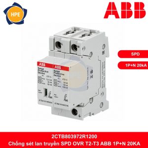 Chống sét lan truyền SPD ABB 2CTB803972R1200 1P+N 20kA