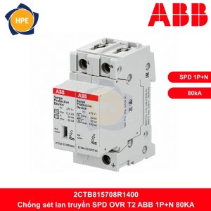 Chống sét lan truyền SPD ABB 2CTB815708R1400 1P+N 80kA
