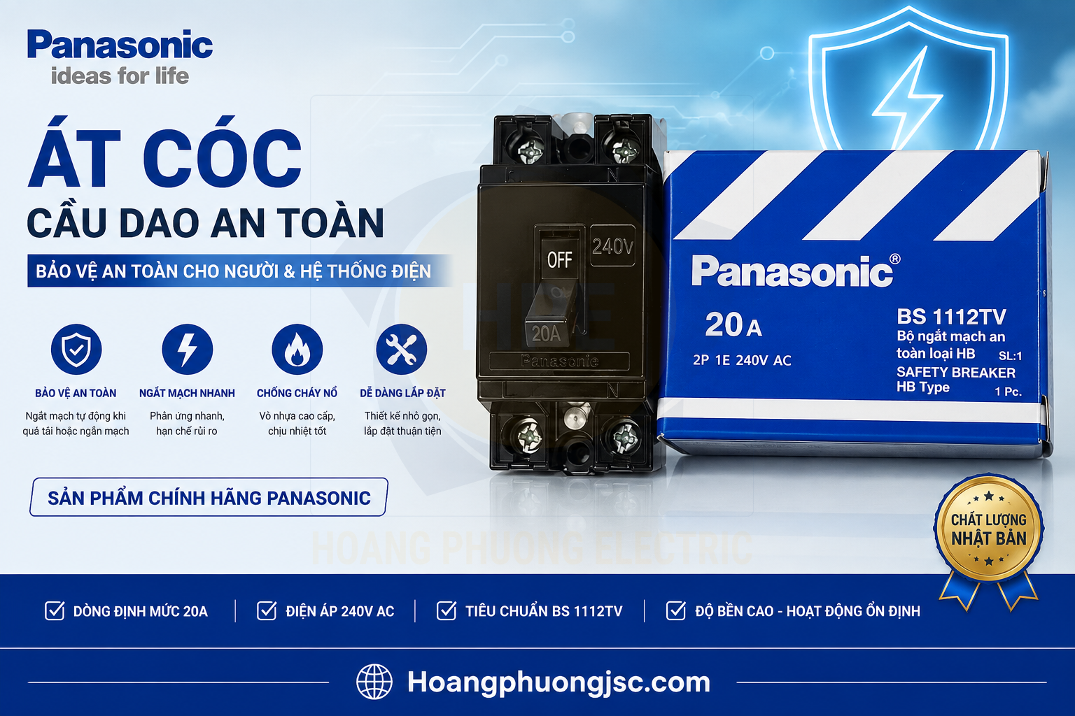 Át cóc panasonic