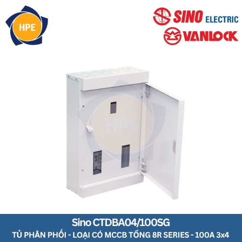 Tủ Phân Phối MCB & MCCB CTDBA04/100SG Sino