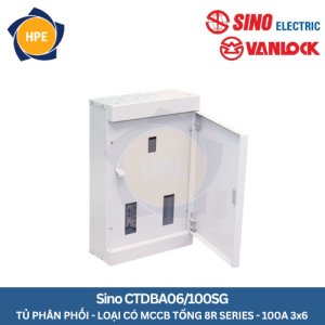 Tủ Phân Phối MCB & MCCB CTDBA06/100SG Sino