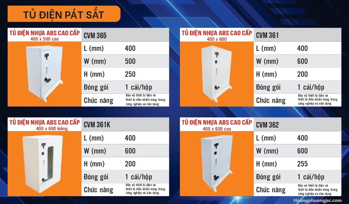 Tủ điện nhựa ABS