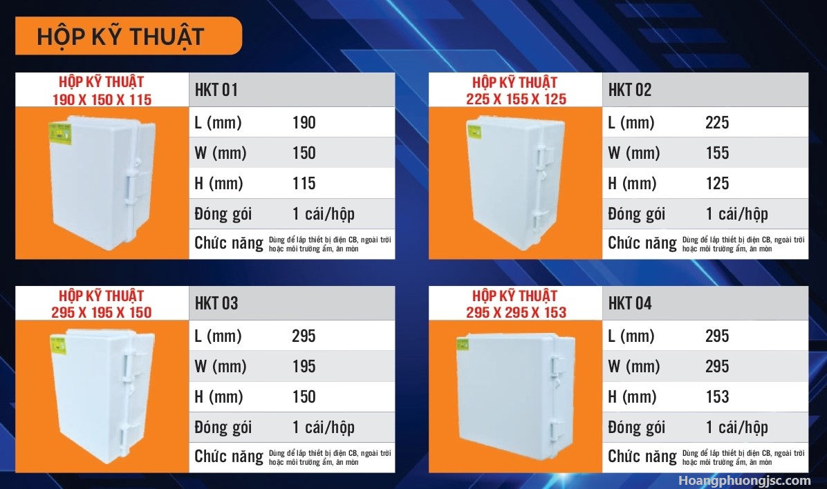 Tủ điện nhựa ABS