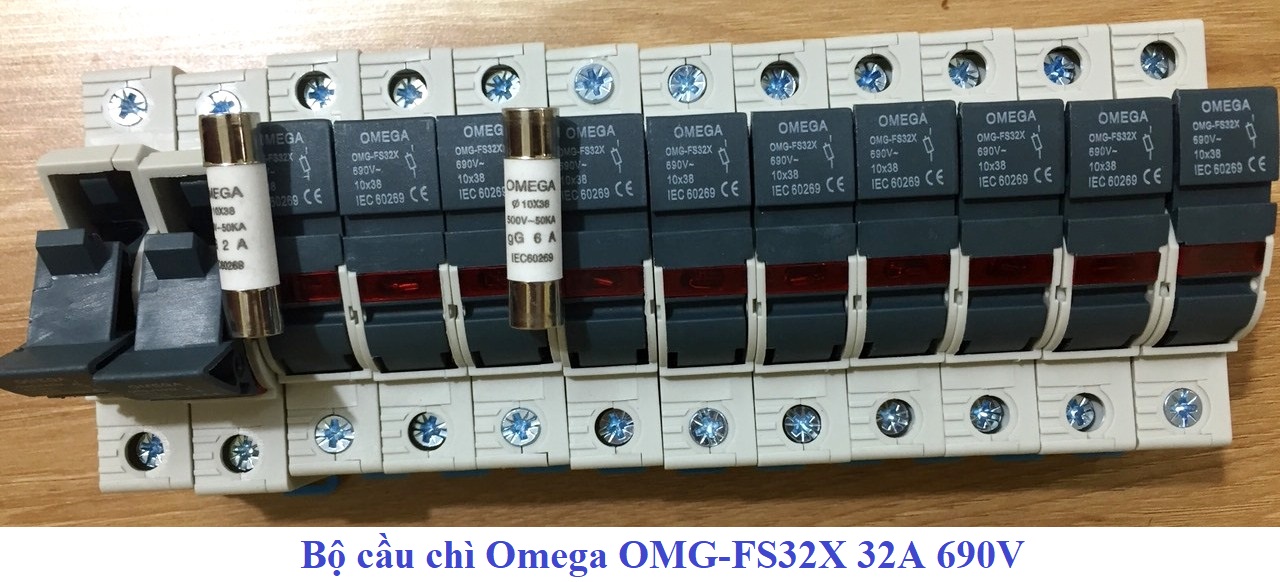 Cầu chì Omega OMG-FS32X 32A 690V