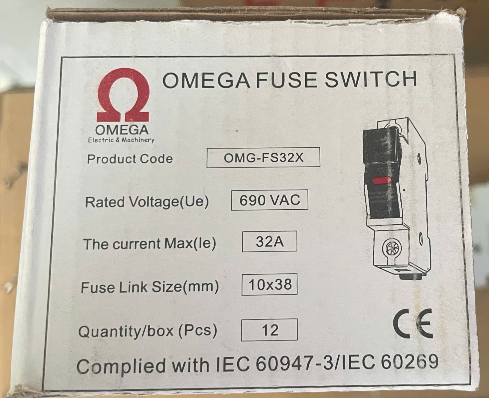 Catalogue cầu chì Omega