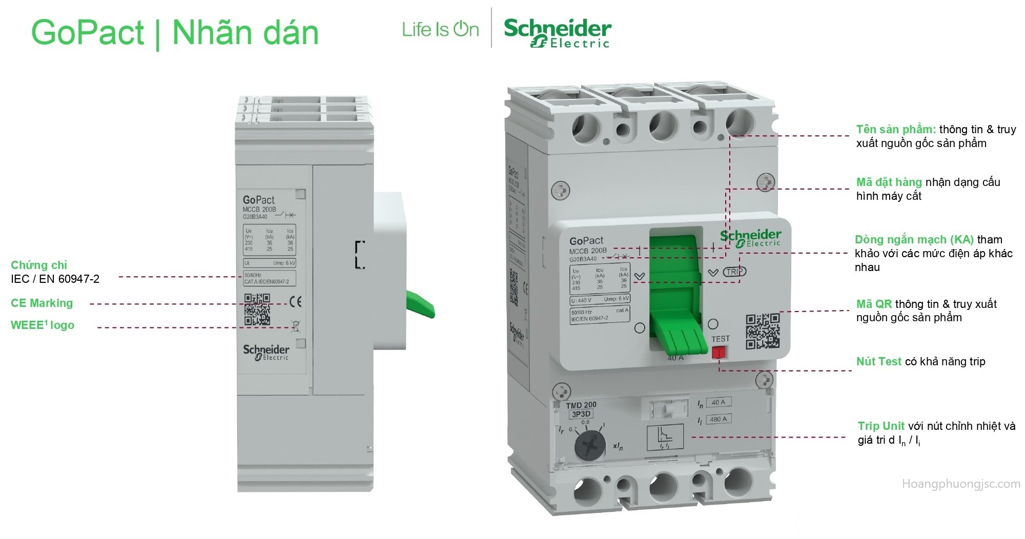 Gopact MCCB Schneider