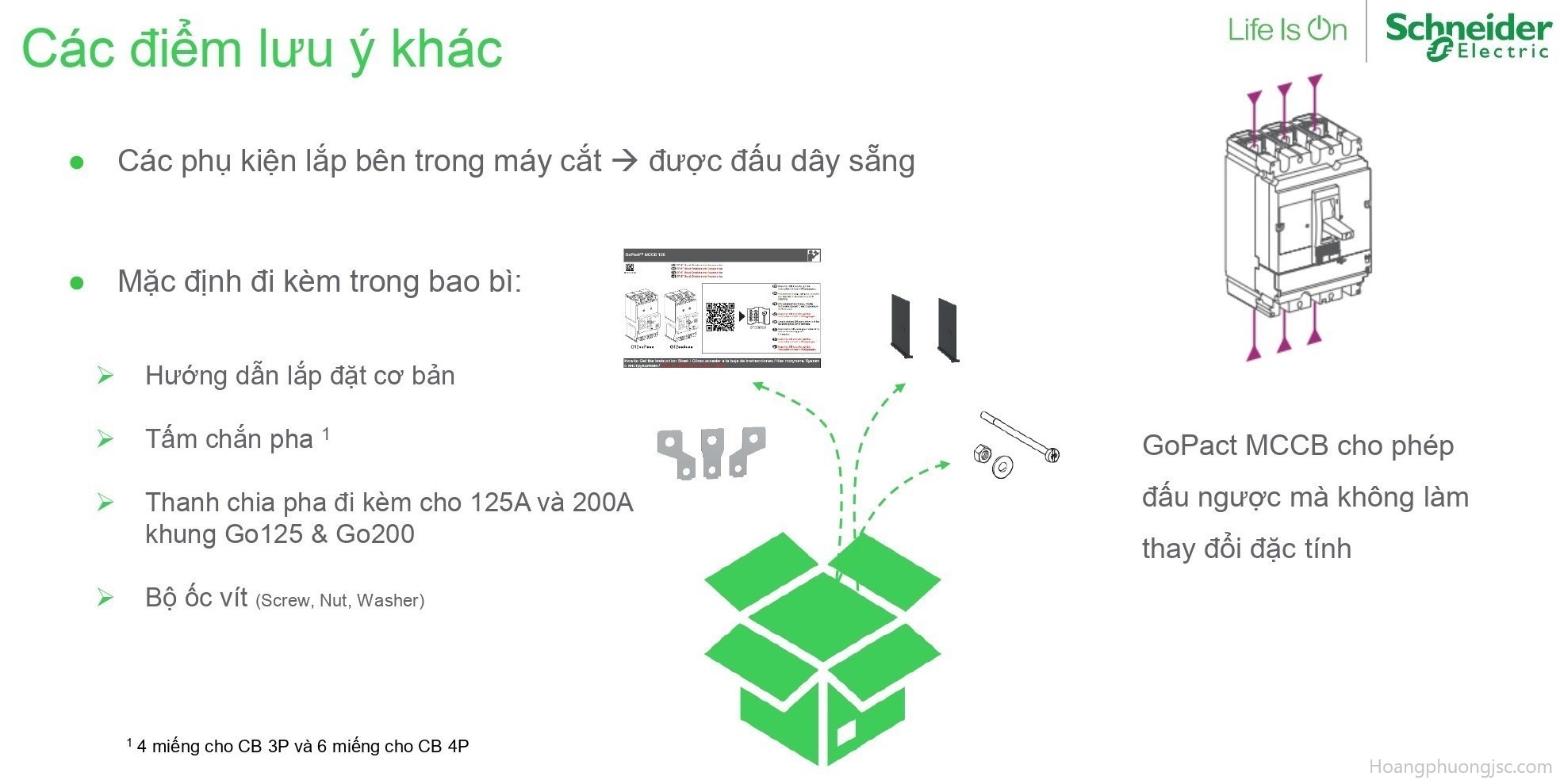 Aptomat khối Schneider