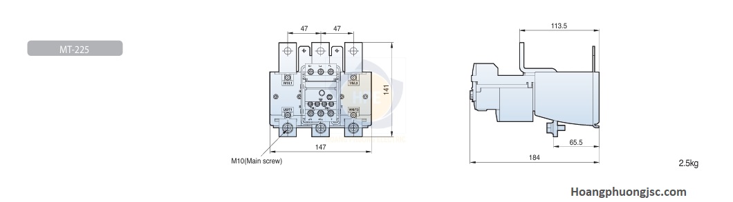 Kích thước mt-225