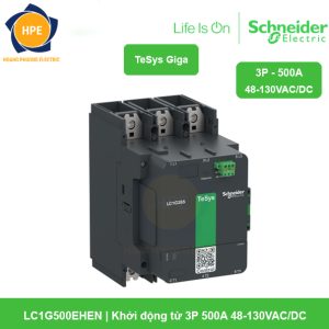 LC1G500EHEN Schneider - Khởi động từ 3P 500A 48-130VAC/DC