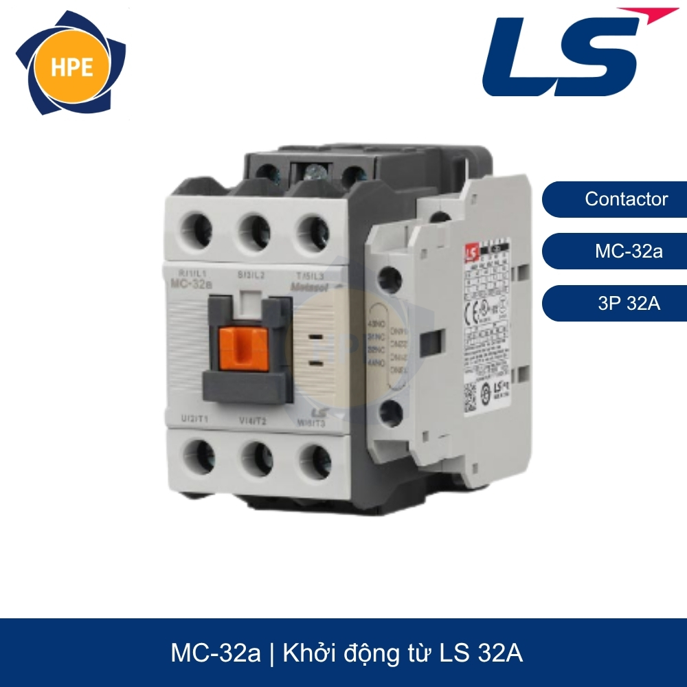 Contactor MC-32a 3P-32A 2NO+2NC
