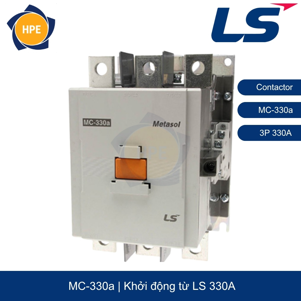 Contactor MC-330a 3P-330A 2NO+2NC