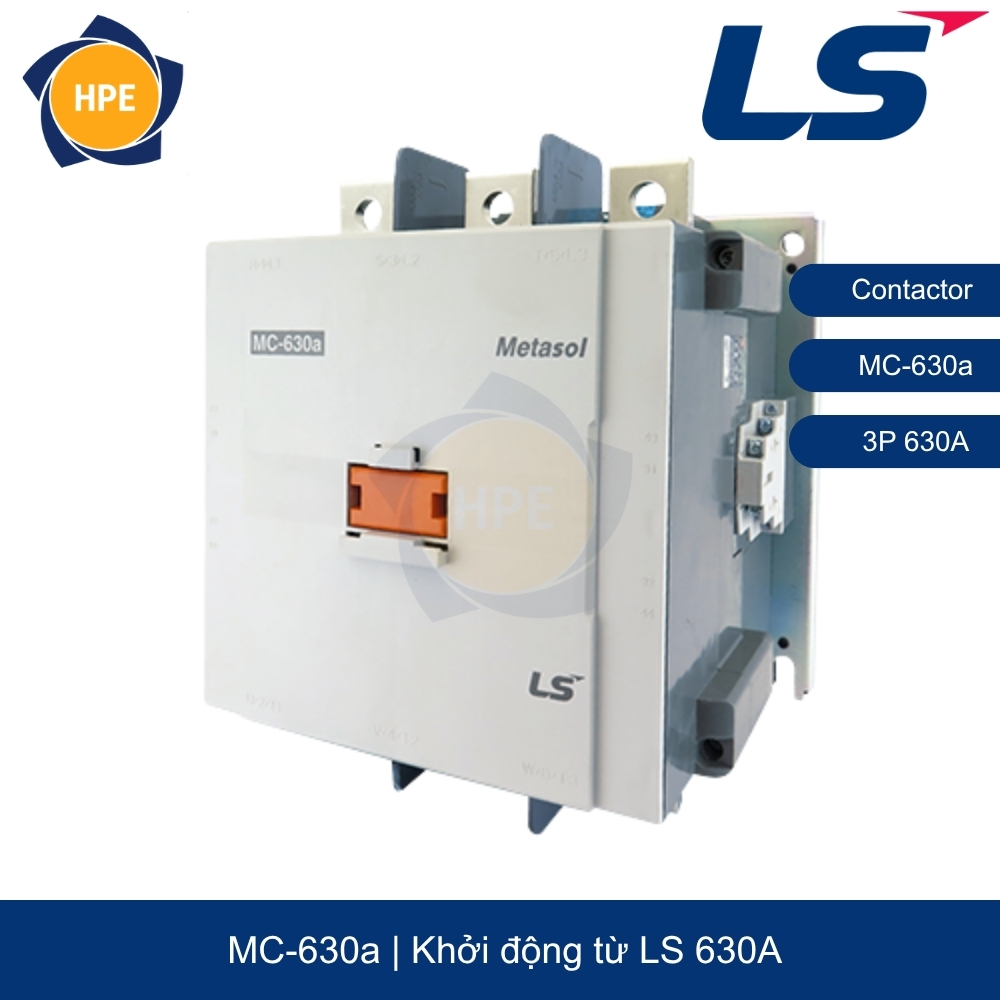 Contactor MC-630a 3P-630A 2NO+2NC
