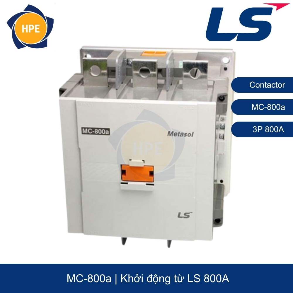 Contactor MC-630a 3P-800A 2NO+2NC