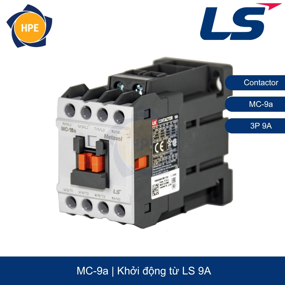 Contactor MC-9a 3P-9A 1NO