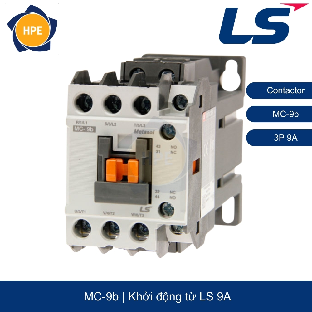 Contactor MC-9b 3P-9A 1NO+1NC