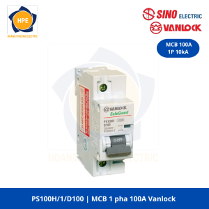 PS100H/1/D100 MCB 1P 100A Vanlock