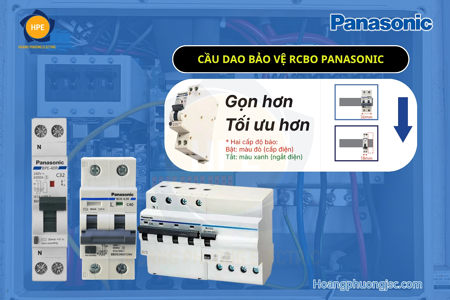 RCBO panasonic