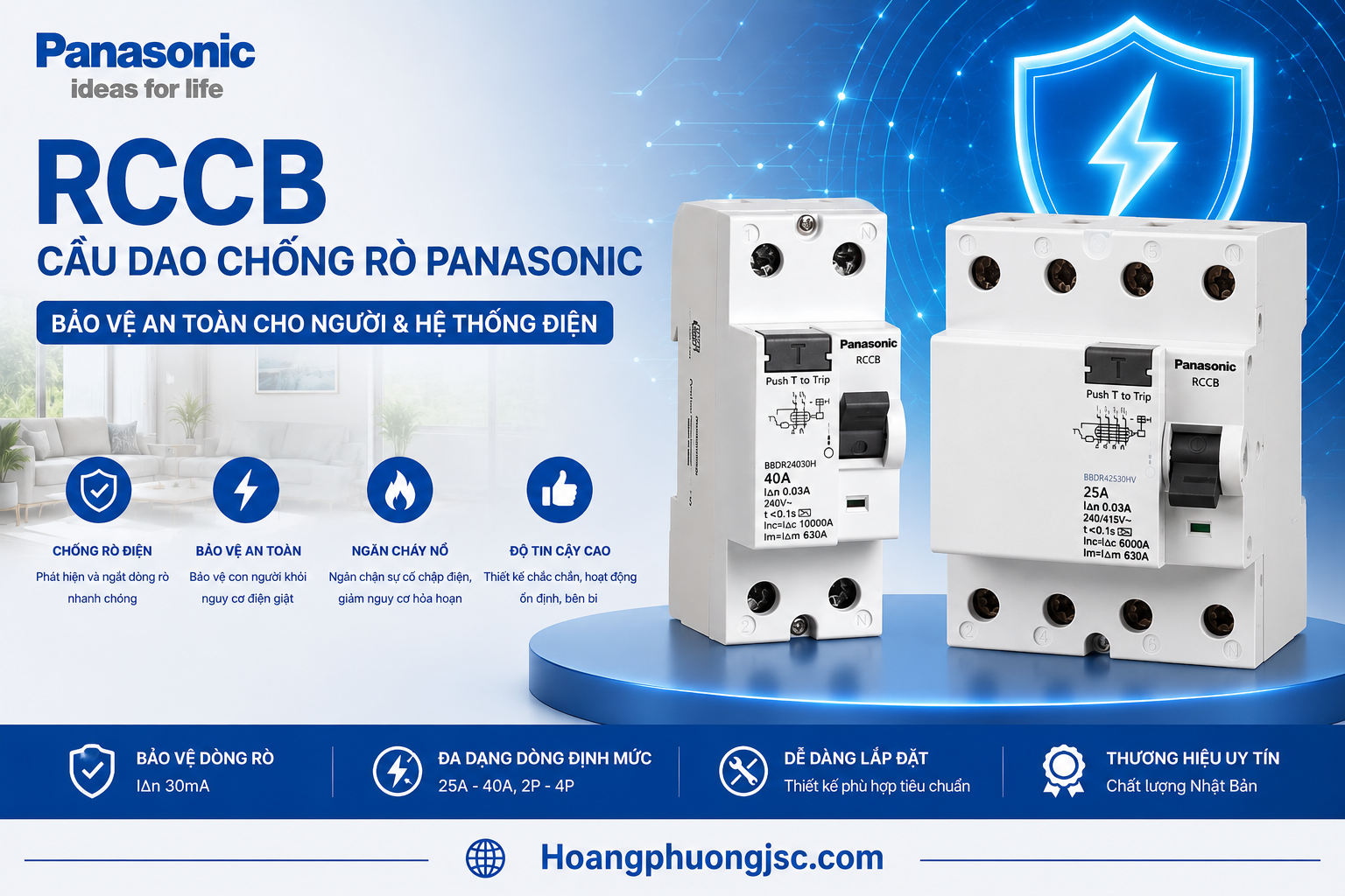 RCCB Panasonic
