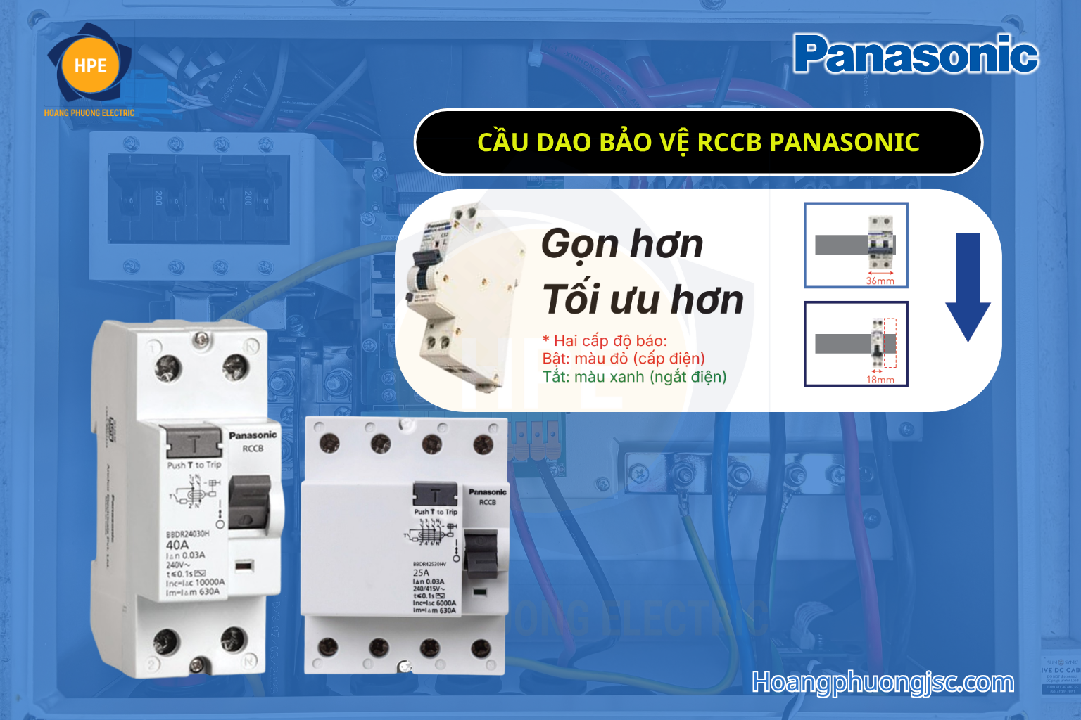 RCCB panasonic chính hãng