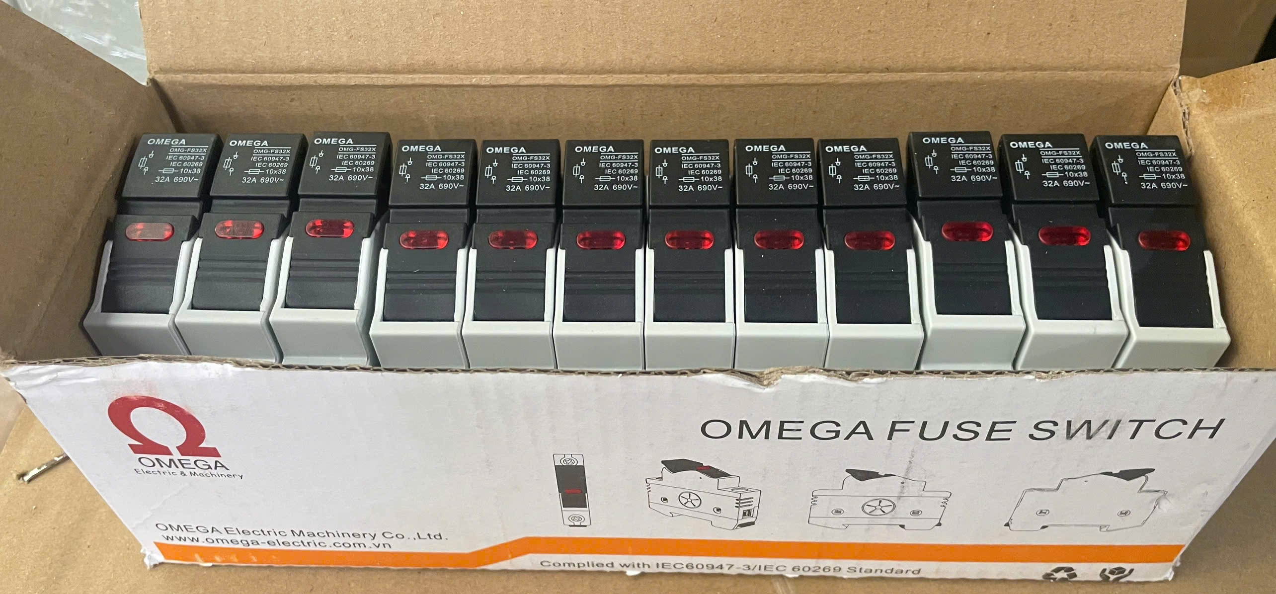 Catalogue cầu chì Omega