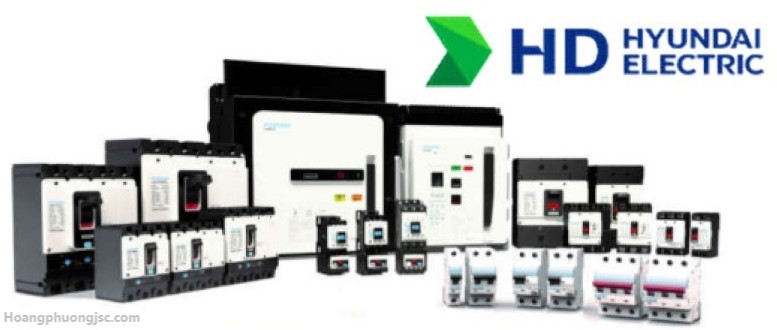 Thiết bị đóng cắt Hyundai gồm ACB, MCCB, MCB, ELCB, RCBO, contactor và rơ le nhiệt. Cung cấp HD Hyundai Electric chính hãng tại Hà Nội, HCM, toàn quốc.