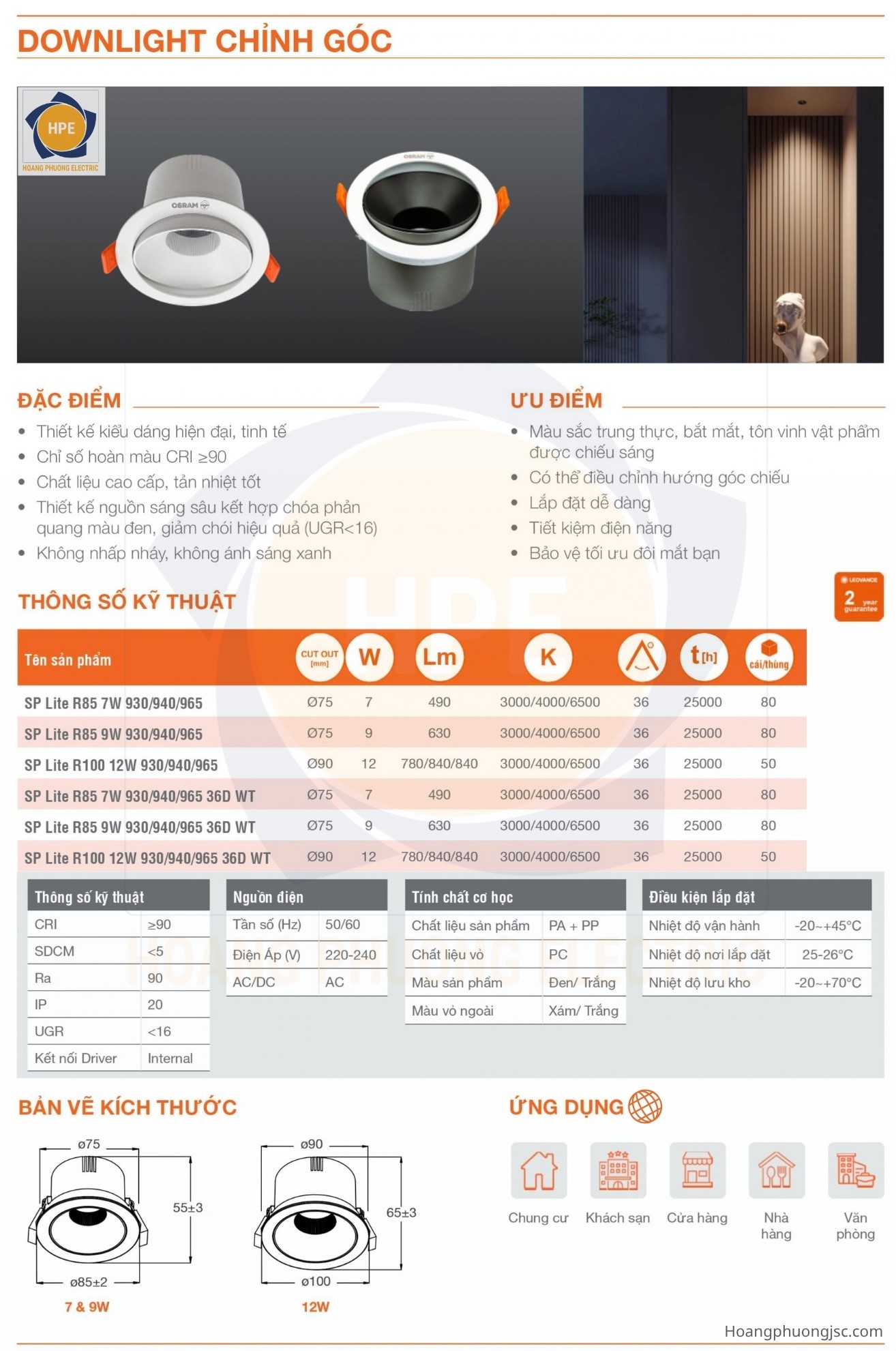 Đèn chiếu sáng OSRAM tại Việt Nam – Các dòng sản phẩm phổ biến và cách lựa chọn