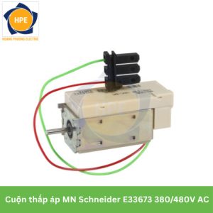 Cuộn thấp áp MN Schneider E33673 380/480V AC cho MCCB EasyPact CVS cố định