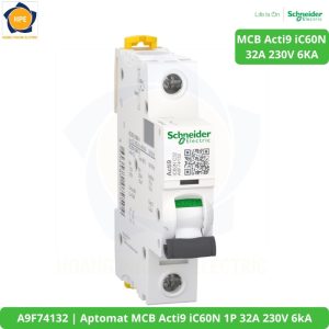 A9F74132 Aptomat MCB Acti9 iC60N 1P 32A 230V 6kA