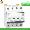 A9F74410 Aptomat MCB Acti9 iC60N 4P 10A 400V 6kA