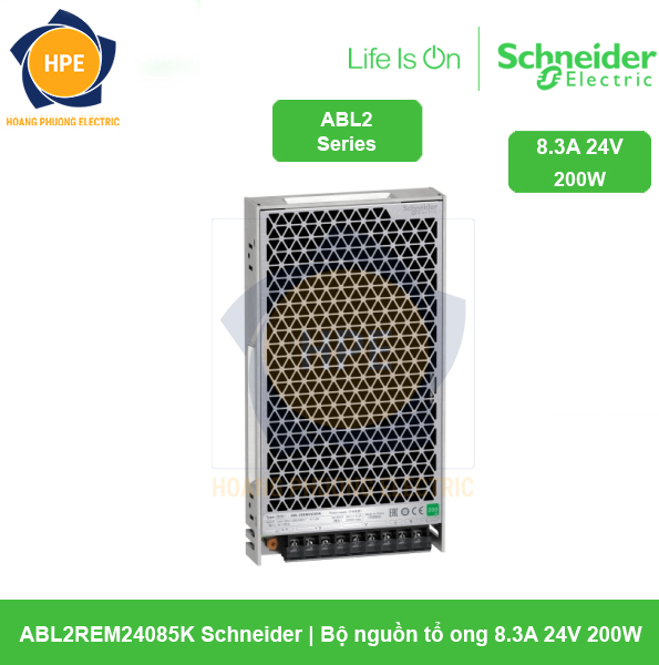 ABL2REM24085K - Bộ nguồn tổ ong Schneider 8.3A 24V 200W