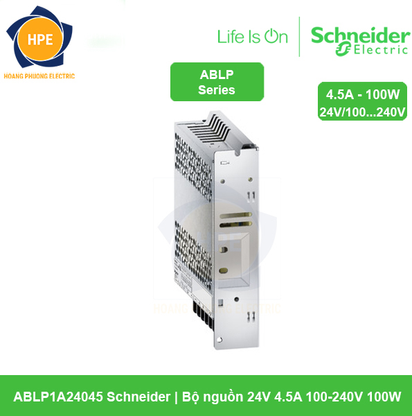 ABLP1A24045 - Bộ nguồn Schneider 24V 4.5A 100-240V 100W