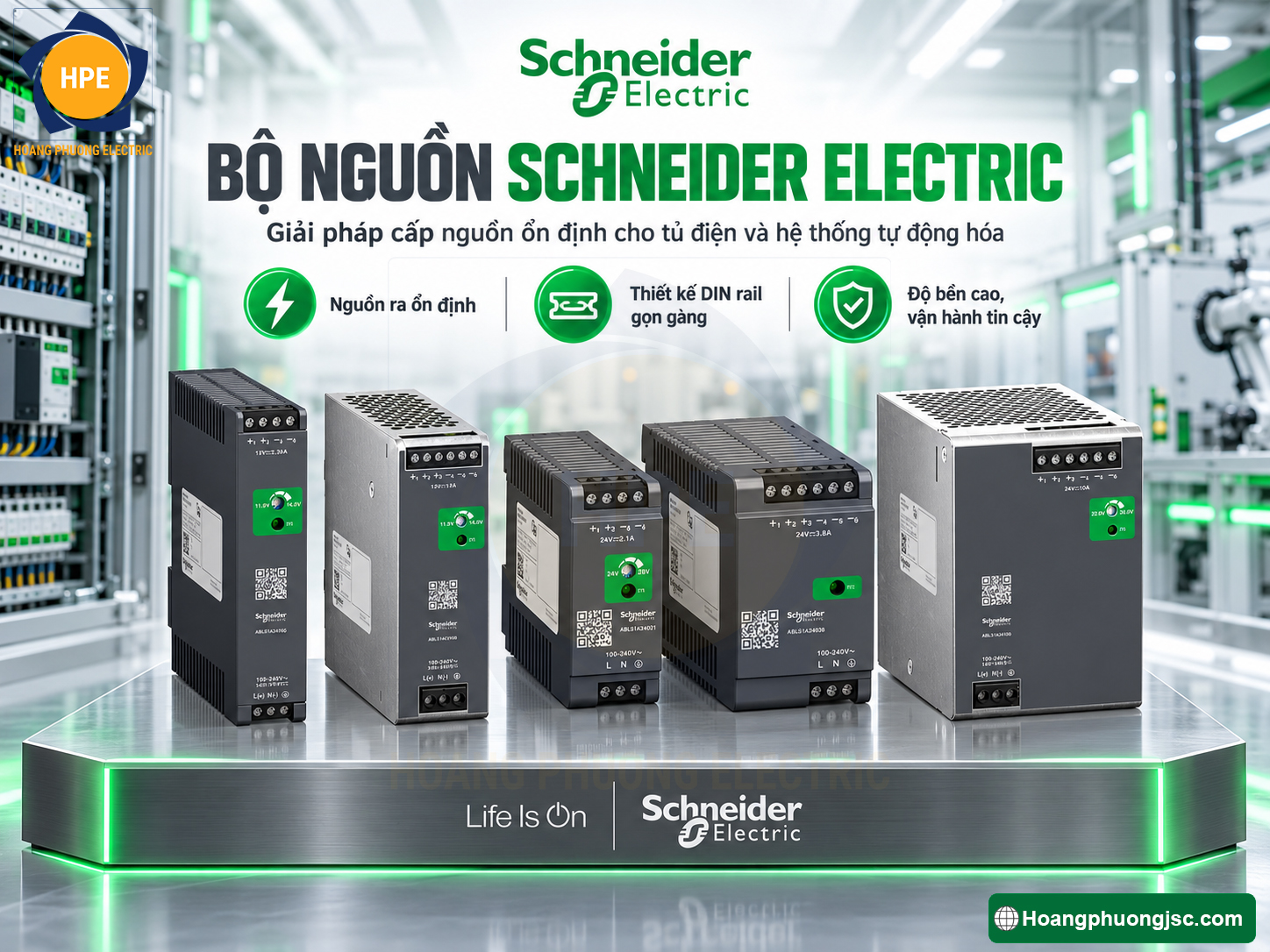 Bộ nguồn Schneider Modicon ABLS Optimized